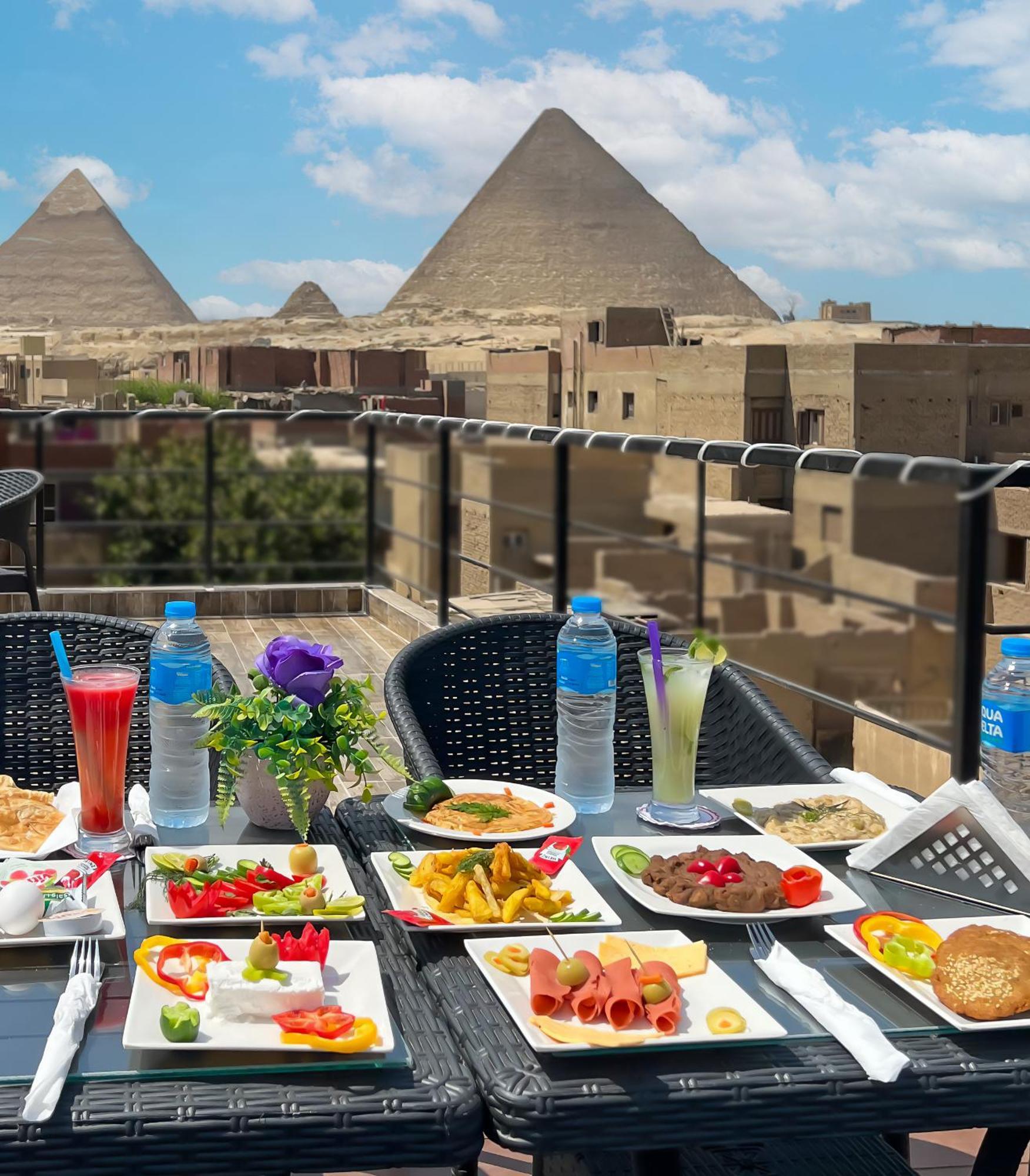 Turquoise Pyramids Gate Hotel City Centre Kafret el-Gabal Exterior foto